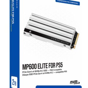 Corsair MP600ECS Elite SSD 2 TB Heatsink PS5 Lisämuisti