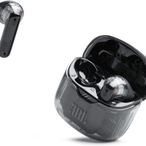JBL wireless In-Ear-Kopfhörer "Tune Flex Ghost", schwarz, B:2,05cm H:3,49cm T:2,02cm, Kopfhörer, wireless In-Ear-Kopfhörer