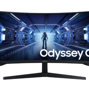 Samsung 34" Odyssey G5 G55T WQHD 165Hz Gamingskærm, Black