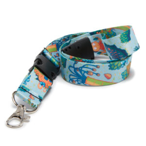 Akedo x Rick And Morty Tropiverse Lanyard