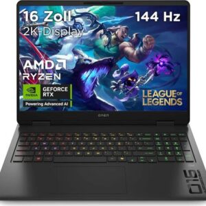 HP Omen 16-ap Ryzen AI 7 350 16" 32 GB 1 TB SSD WUXGA RTX 5060 Win 11 Home DE - Refurbished