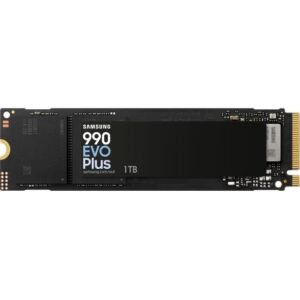 Sisäinen SSD - SAMSUNG - 990 EVO Plus 1TB - NVMe M.2 PCIe 4.0x4 - Lukunopeus jopa 7 150 Mt/s