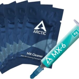 Cooling Arctic MX-6 -lämpötahna, 4 g + 6 kpl MX Cleaner -puhdistusliinoja