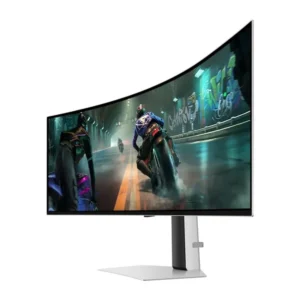 Samsung G91SD, 124,5 cm (49"), 5120 x 1440 pikseliä, Dual QHD, OLED, 0,03 ms, Hopea