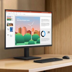 Samsung Essential S3 S24D300GAU Moniteur FHD 24'' Écran Full HD de 24 pouces doté d'une dalle IPS et d'un taux de rafraîchissement de 100 Hz pour un