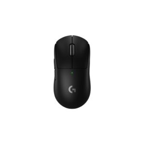 Logitech Maus "PRO X SUPERLIGHT 2", schwarz, B:11,5cm H:6,9cm T:17,4cm, Computer-Mäuse, Maus