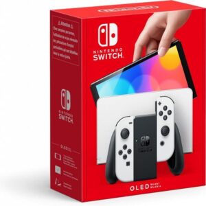 Nintendo Switch Oled Pelikonsoli Valkoinen