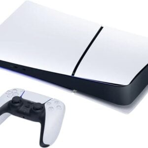 Sony PlayStation 5 (PS5) Slim Digital Edition 825GB (E-runko) pelikonsoli pelaamiseen – sisältää DualSense-langattoman ohjaimen