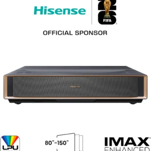 HISENSE Kurzdinstanzprojektor "PT1", grau (anthrazit), B:52,1cm H:11,9cm T:28,2cm, Beamer, Kurzdinstanzprojektor