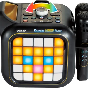 Spielzeug-Musikinstrument VTECH "Karaoke Light Party", bunt, Spielzeug-Musikinstrumente, KinderB:25,9cm H:20,9cm T:16,5cm, Kunststoff, Spielzeug-Musikinstrument, B:25,9cm H:20,9cm T:16,5cm