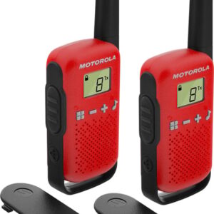 Motorola TALKABOUT T42 radiopuhelin 16 kanavaa Musta, Punainen