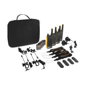 Motorola TLKR T82 Extreme QUAD Pack de 4 talkies walkies robustes et puissants pour communications fluides dans tous types d'environnements