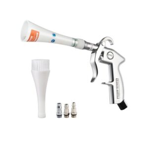VEVOR Car Cleaning Gun 6-9.2 Bar High-Pressure Air Blow Gun 2 Nozzles Blast Dust