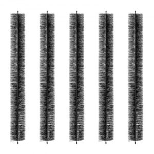 VEVOR Gutter Brush, 15 Feet Total Length 4.33 inch Diameter Gutter Cleaning Tools, Ground-Level Gutter Brush Leaf Guard for 5 Inch Gutters, Easily Cle