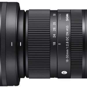 Sigma Objektiivi 18-50mm f / 2.8 DC DN nykyaikainen objektiivi Sonylle