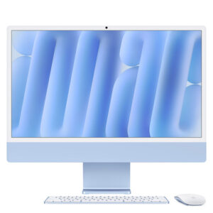 Apple iMac 24''Retina Display 4,5K, Chip M4 con CPU 8‑core, GPU 8‑core, 16GB, 256GB SSD, Blu