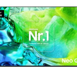 55" Neo QLED QN80H 4K Samsung Vision AI Smart TV (2026), Titanium Black