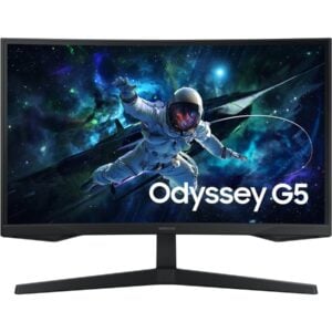 Samsung Odyssey G5 Curved 27" QHD 165 Hz gamingskärm (välvd)