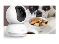 TP-Link pan/tilt home security wifi camera day/night view 1080p fhd micro sd