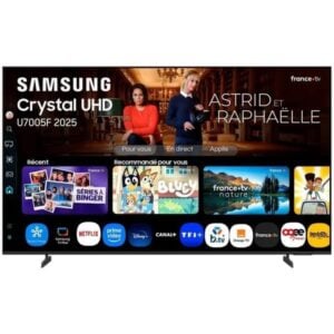 Samsung 43U7005F - LED-TV 43" (109 cm) - 4K UHD 3840x2160 - HDR10+ - Smart TV - Gaming Hub - 3xHDMI - WiFi