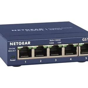 Netgear 5-Port Gigabit Ethernet Unmanaged Switch