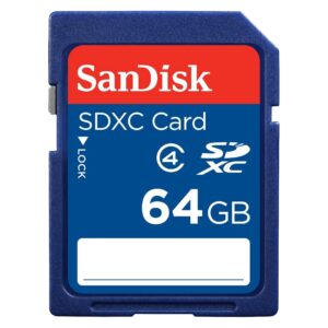 SanDisk Standard Memory Card (64 GB, SDXC, UHS-I), Speicherkarte, Blau