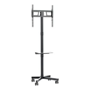 Gembird TVS-55T-03, 139,7 cm (55"), 100 x 100 mm, 400 x 400 mm, -5 - 0°, Terästä, musta