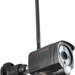 Technaxx Überwachungskamera "WiFi IP Outdoor Camera", weiß, B:8cm H:6cm T:20cm, Überwachungskameras, Überwachungskamera