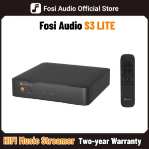 Fosi Audio S3 Lite Hifi Music Streamer WiFi Bluetooth Digital Transport Network Audio Player Support AirPlay Qobuz Connect