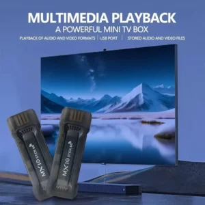 NONE MX10 TV stick HDR set top 4K 1080p Android 11 OS 2.4g 5G dual WiFi Smart mini TV sticks for YouTube Google network media player
