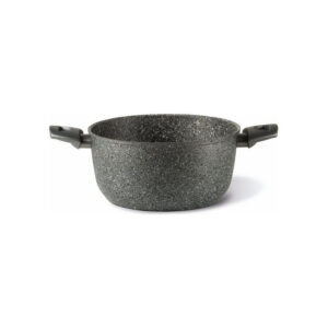 Tvs Mineralia Casseruola Alluminio Antiaderente Quarzotek 24 Cm 2.8 L Induzione Colore Grigio