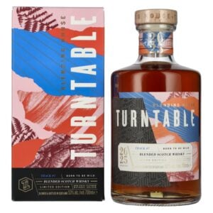 Arran Whisky Turntable BORN TO BE WILD Blended Scotch Whisky Limited Edition Track 07 2025 53% Vol. 0,7l in Geschenkbox