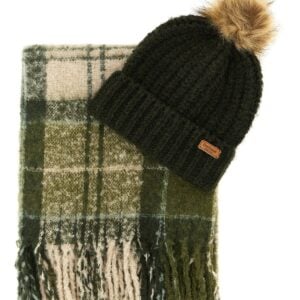 BARBOUR Barbour Accessories Set Leather Patch Detail U