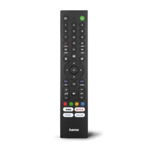 Hama Universal-Fernbedienung "Universal-Fernbedienung für Sony TVs, IR, lernfähig, mit 4 App-Tasten", schwarz, B:4cm H:2cm L:20cm, Fernbedienungen, Universal-Fernbedienung