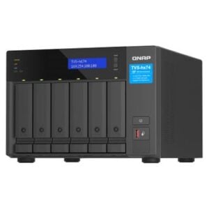 QNAP Tvs-h674 Nas Torre Ethernet Negro I3-12100