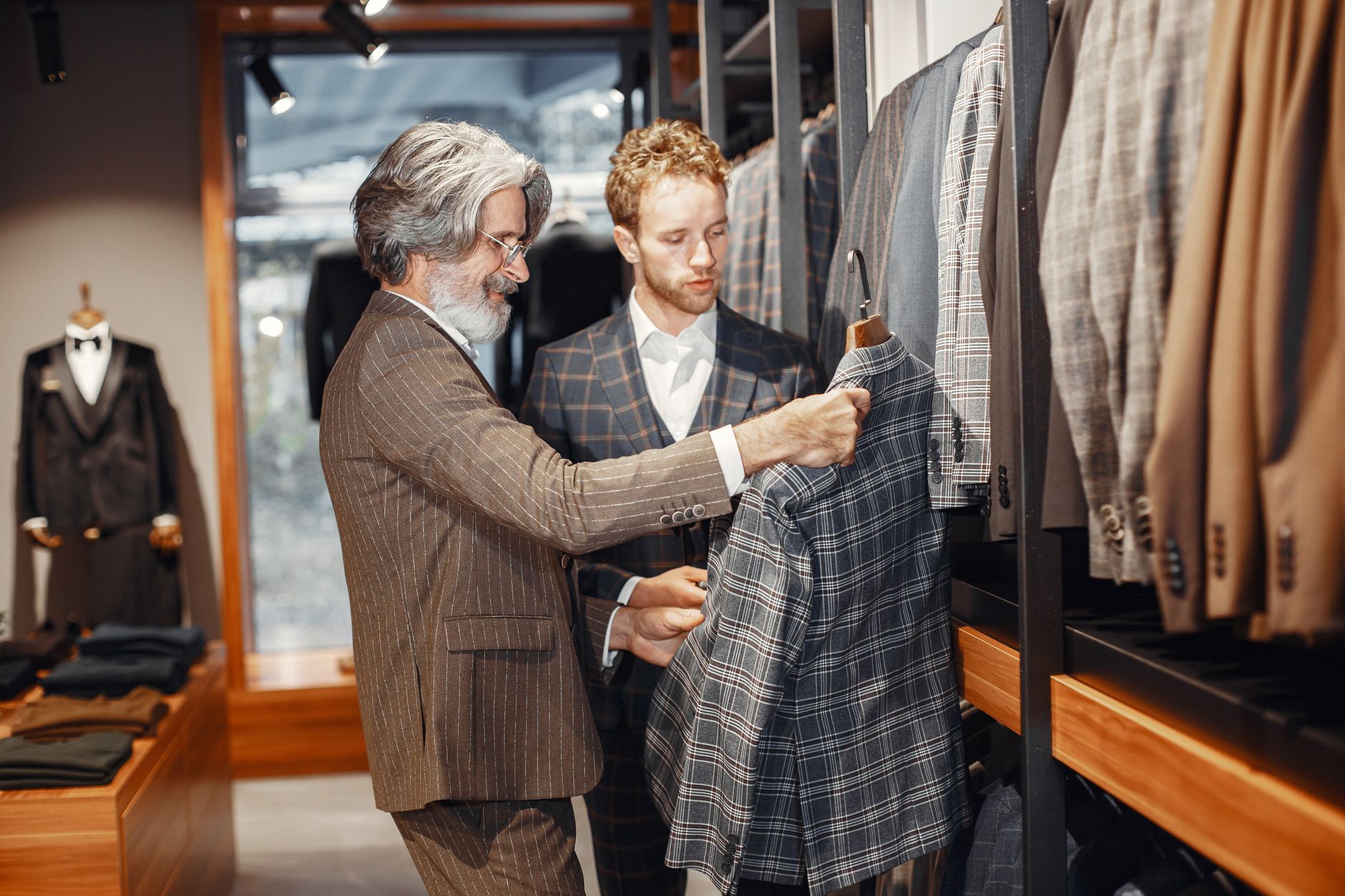 Men's professional suit style